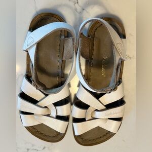 Salt Water Sandals by Hoy - White Kids Sandals